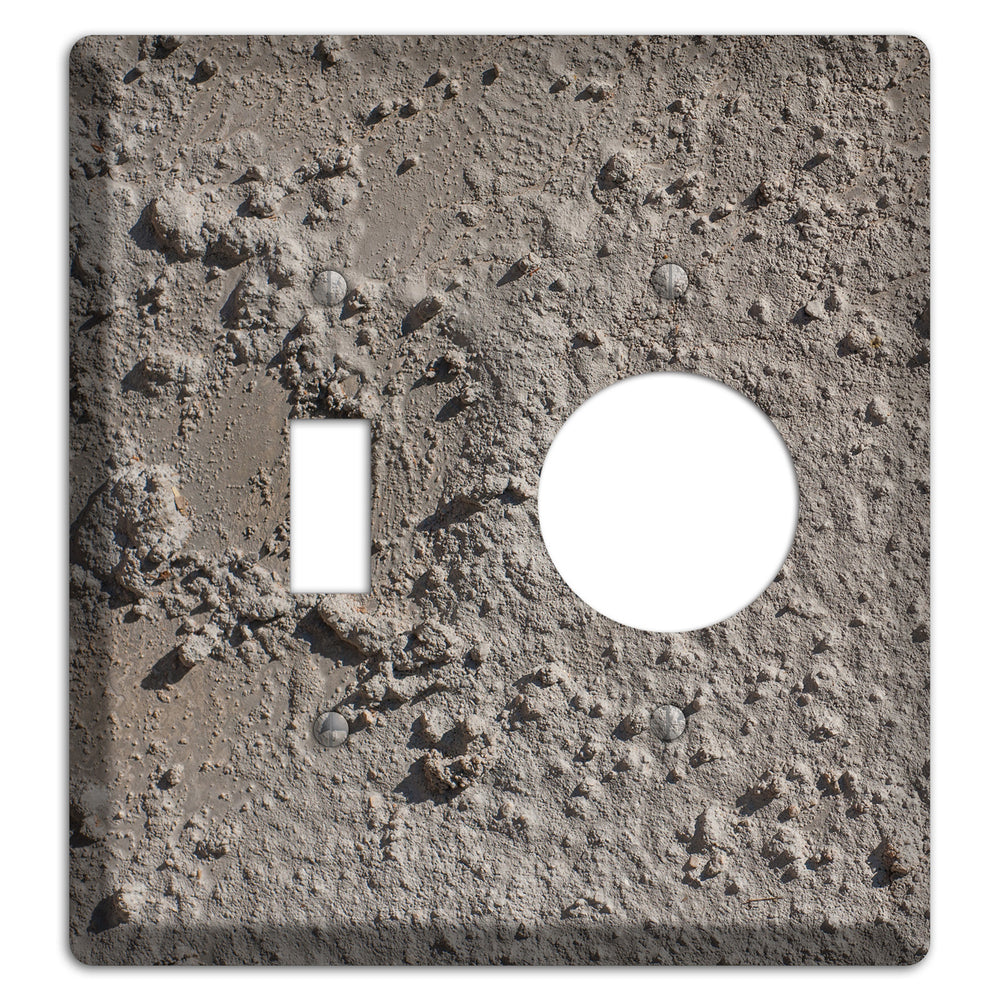 Plaster 2 Toggle / Receptacle Wallplate