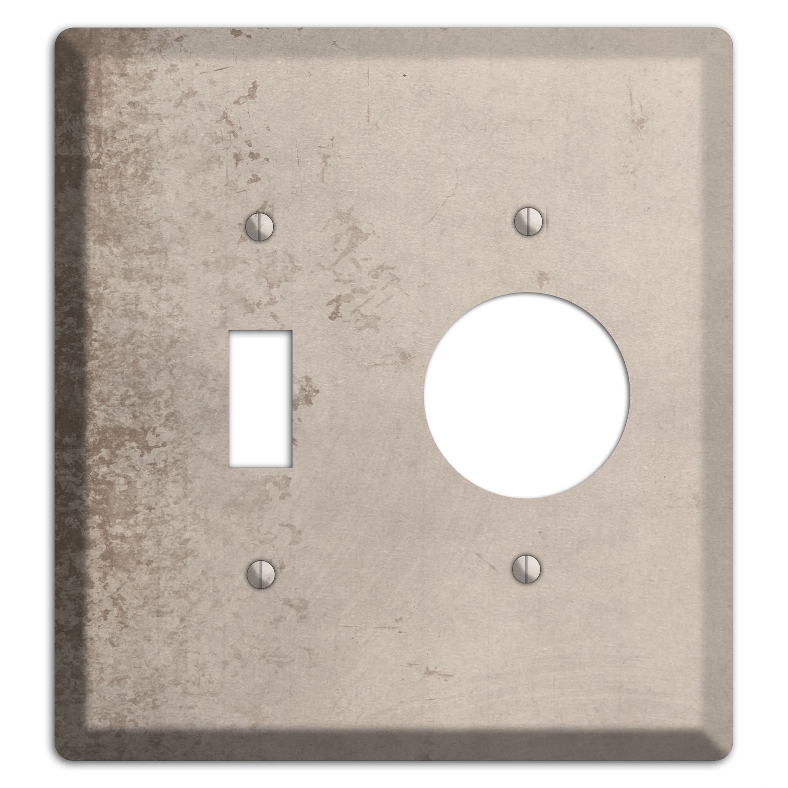 Sisal Vintage Grunge Toggle / Receptacle Wallplate