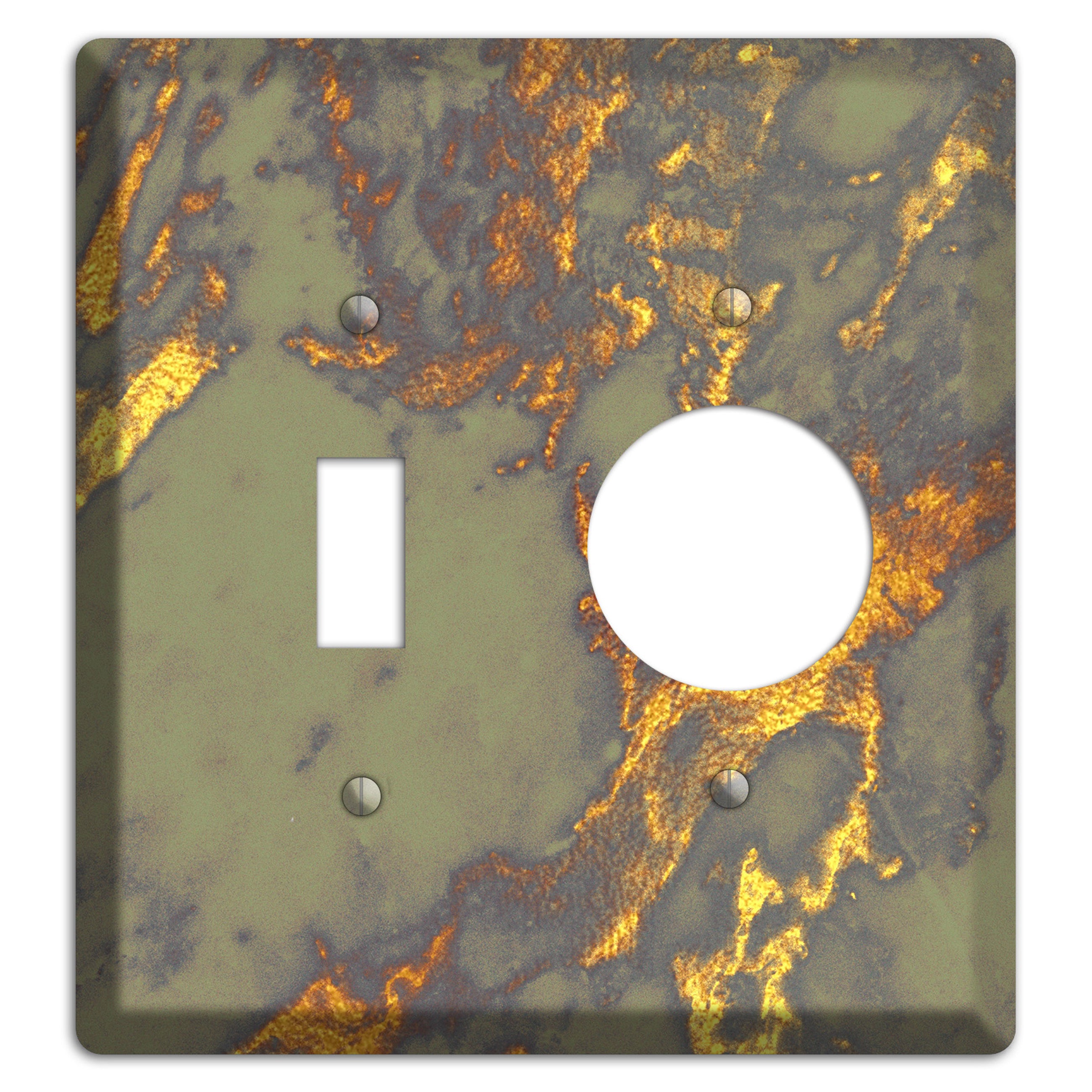 Gurkha Marble Toggle / Receptacle Wallplate
