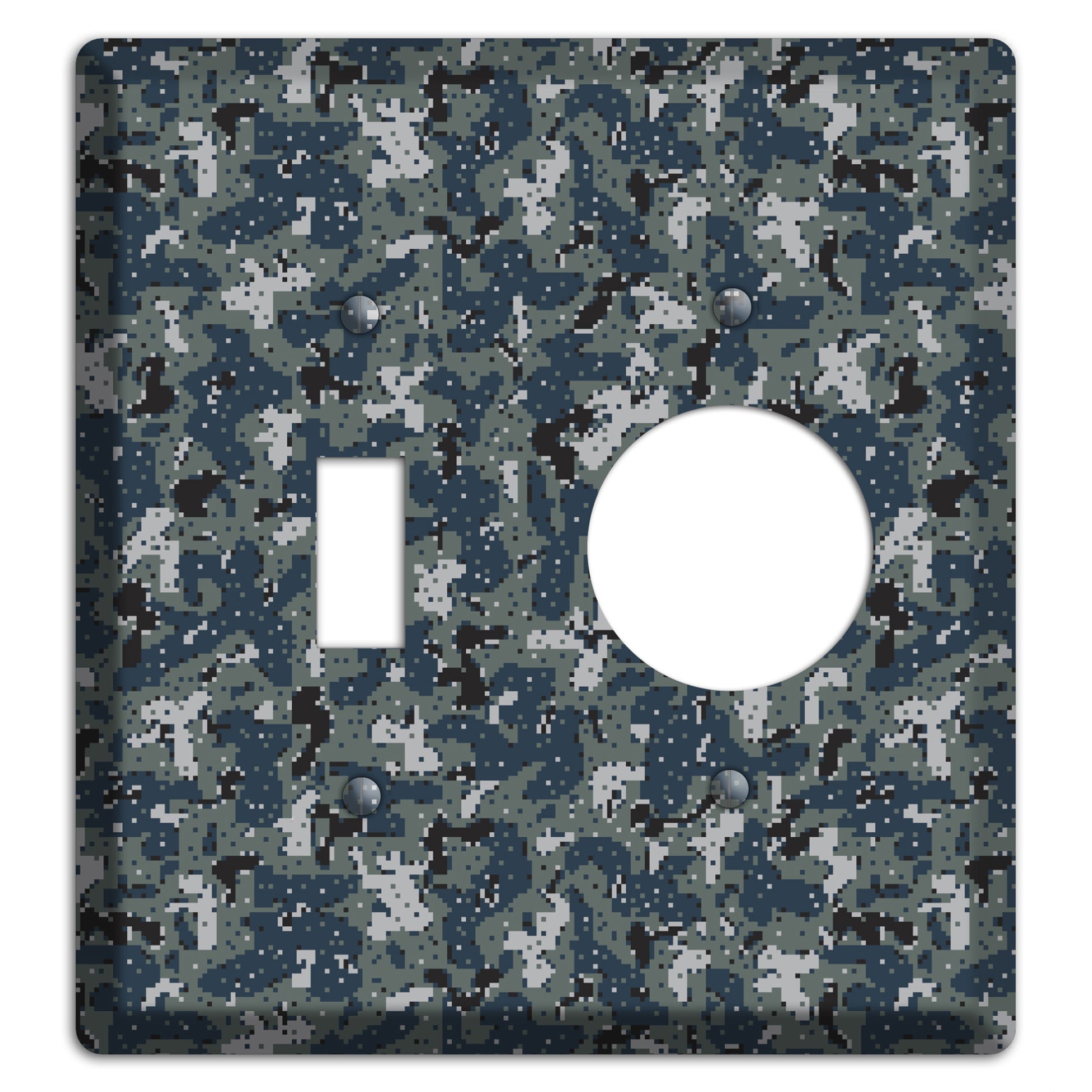 NWU 2007 Camo Toggle / Receptacle Wallplate