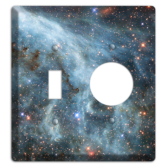 Magellanic Cloud Toggle / Receptacle Wallplate