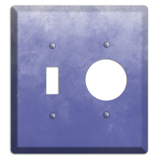 Blue Ombre Toggle / Receptacle Wallplate