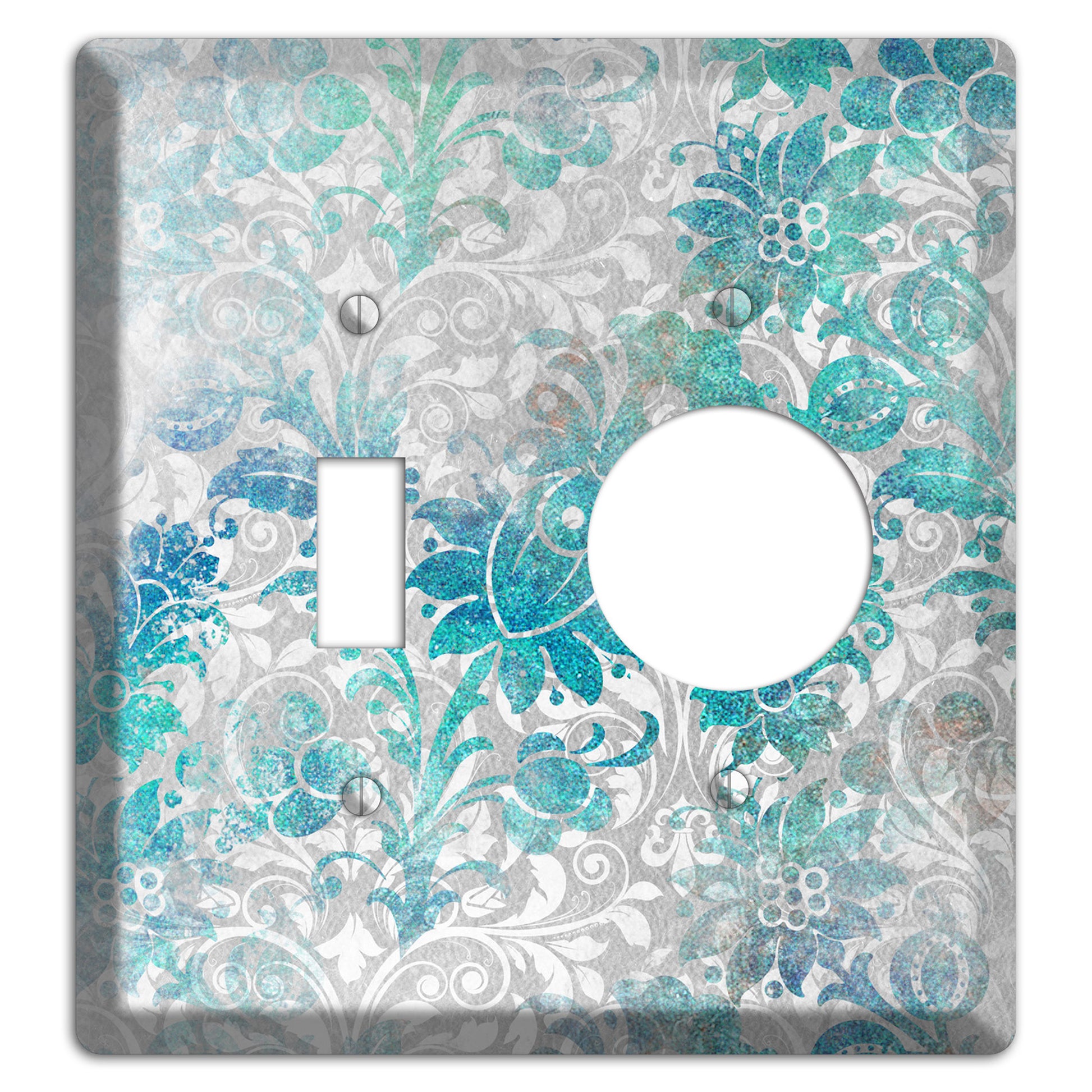 Gulf Stream Whimsical Damask Toggle / Receptacle Wallplate
