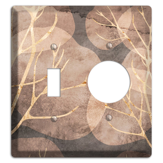 Autumn Leaves Toggle / Receptacle Wallplate