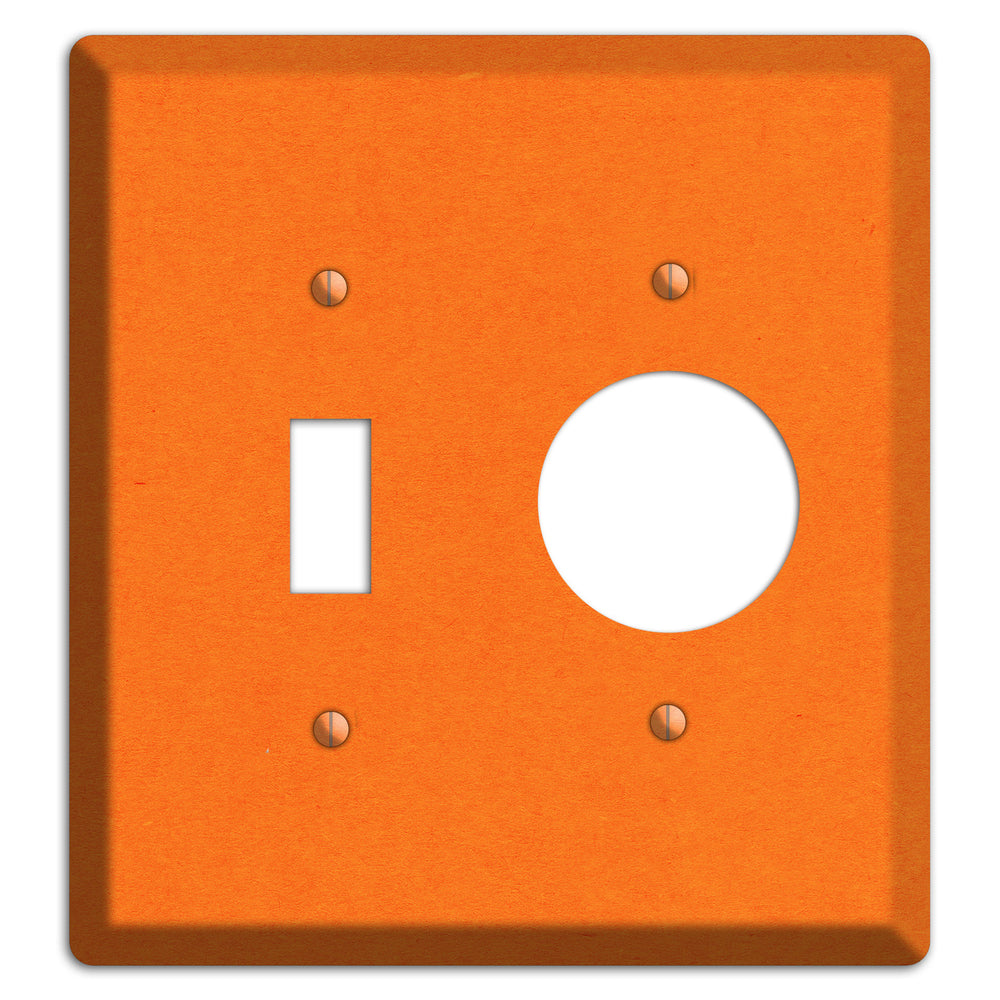 Pumpkin Kraft Toggle / Receptacle Wallplate