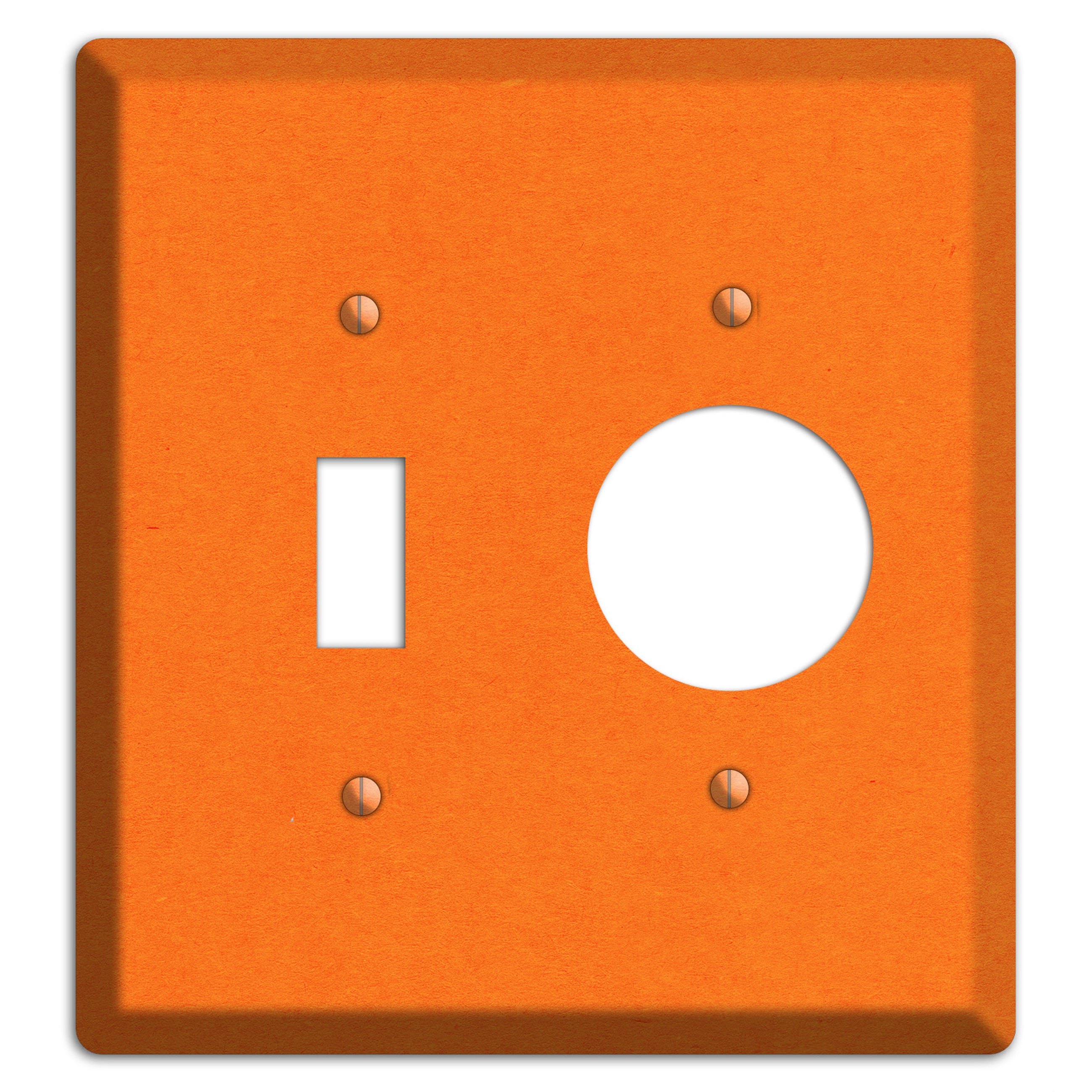 Pumpkin Kraft Toggle / Receptacle Wallplate