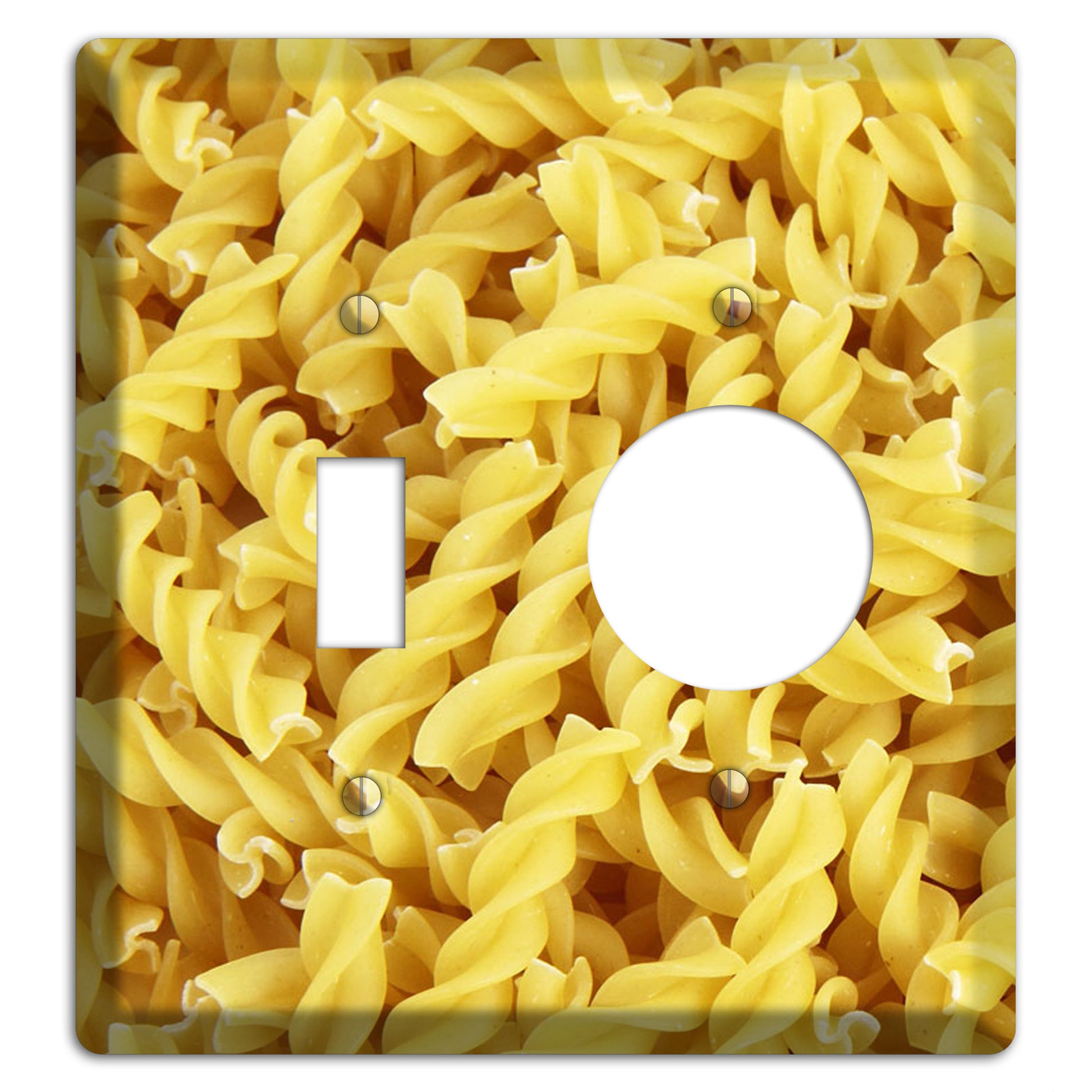 Fusilli Toggle / Receptacle Wallplate