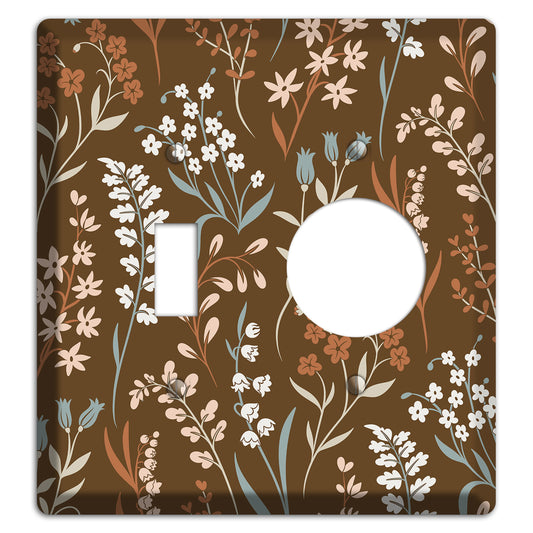 Fall Floral 1 Toggle / Receptacle Wallplate