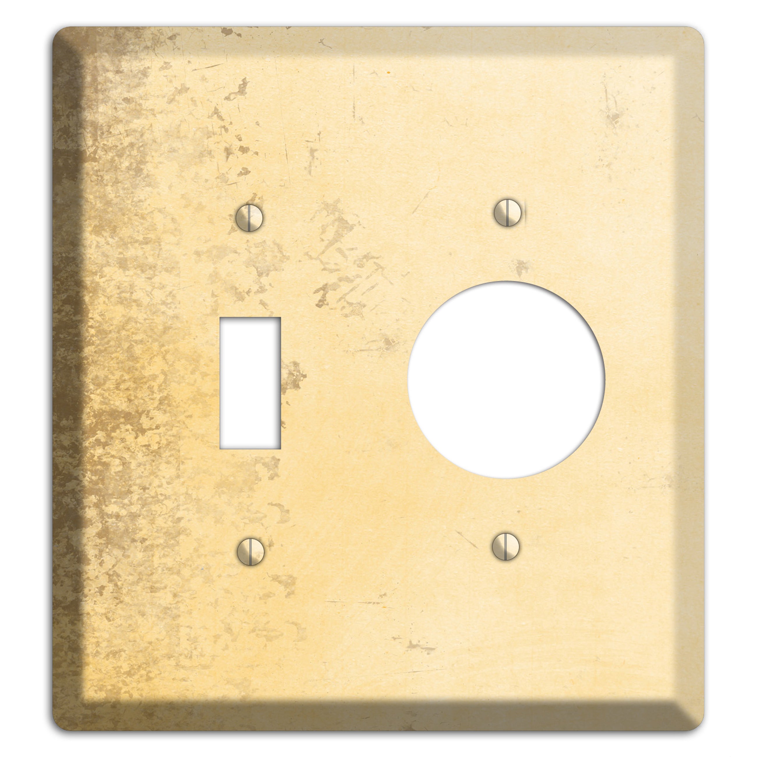 Astra Vintage Grunge Toggle / Receptacle Wallplate