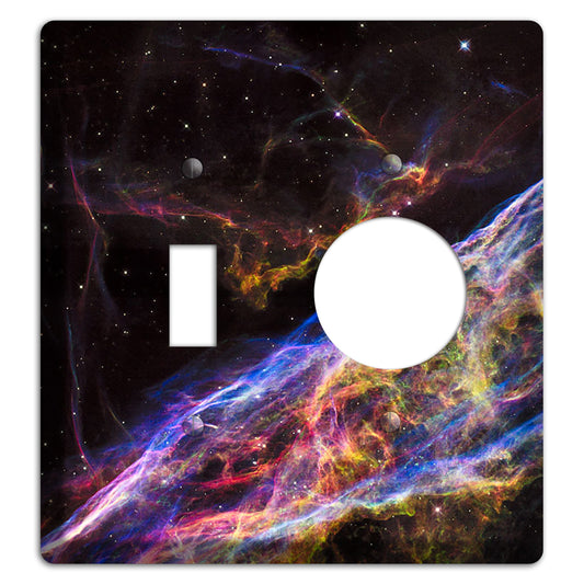 Veil Nebula Toggle / Receptacle Wallplate