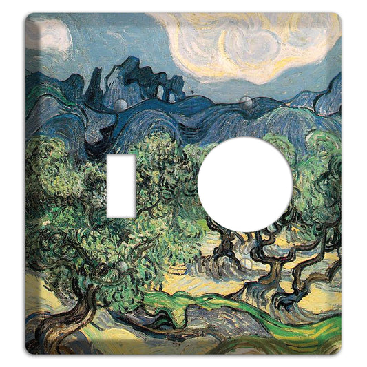 Vincent Van Gogh 5 Toggle / Receptacle Wallplate