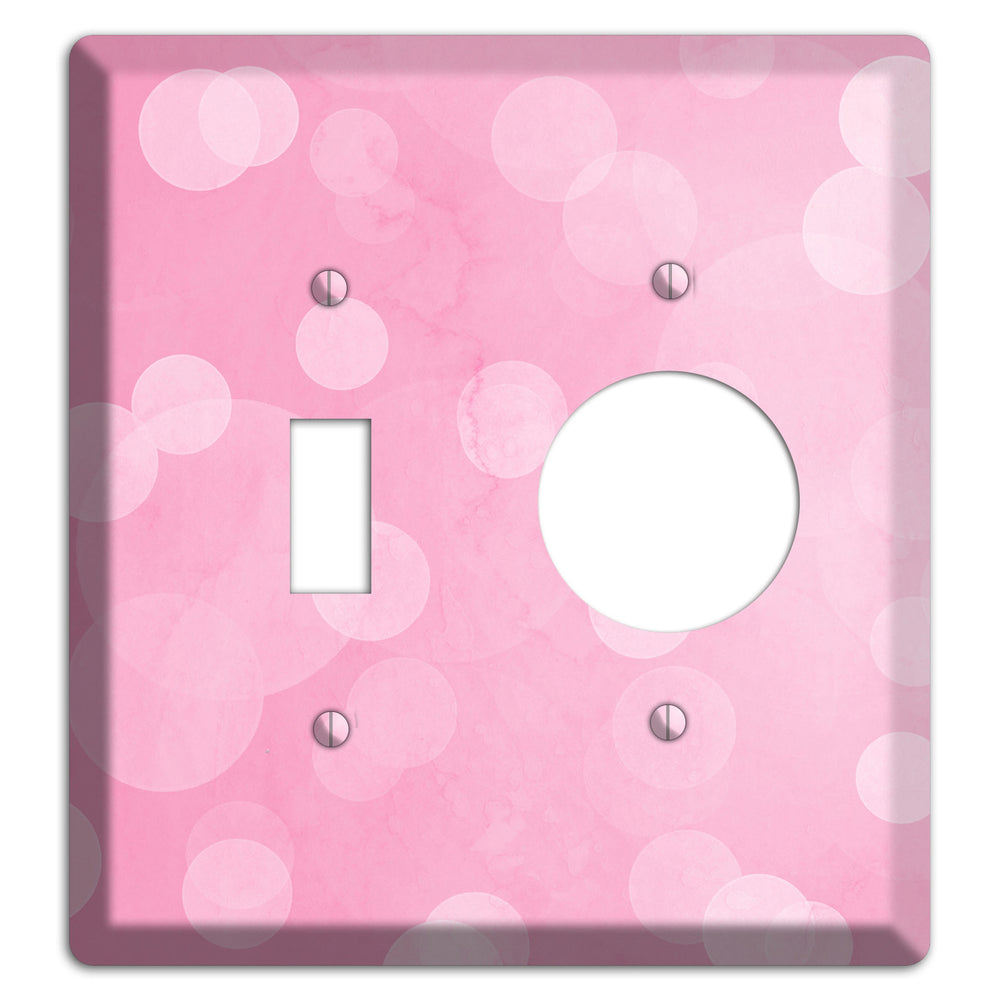 purple Pizzaz Pink Texture Toggle / Receptacle Wallplate