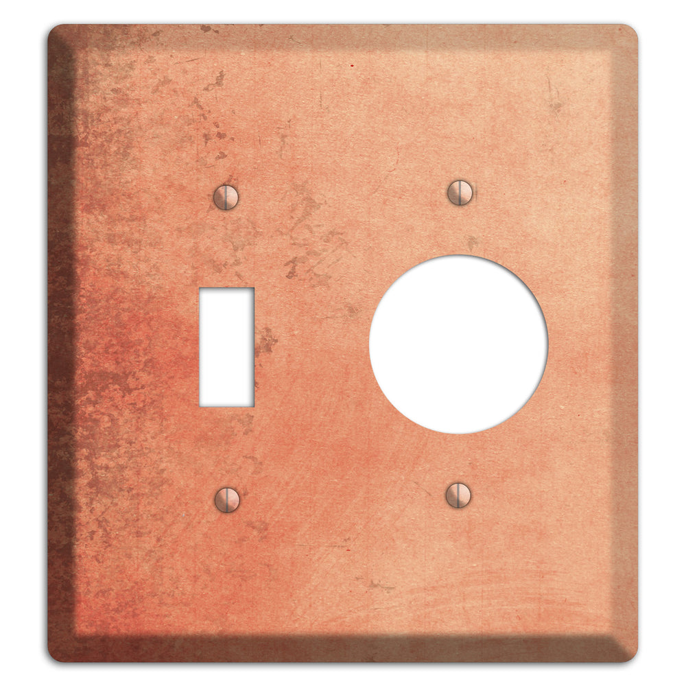 Tonys pink Vintage Grunge Toggle / Receptacle Wallplate