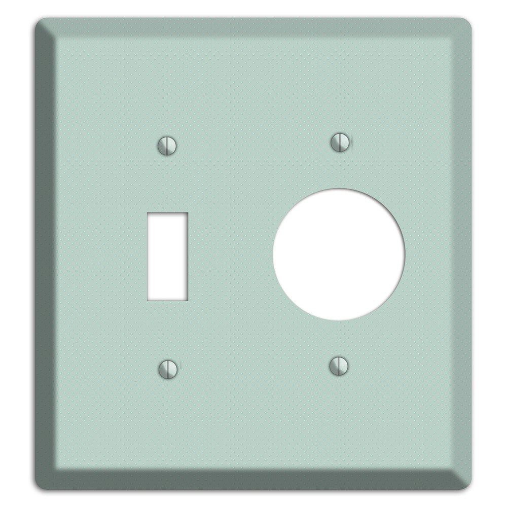 Sage with Tiny Dots Toggle / Receptacle Wallplate