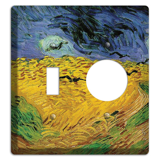 Vincent Van Gogh 6 Toggle / Receptacle Wallplate