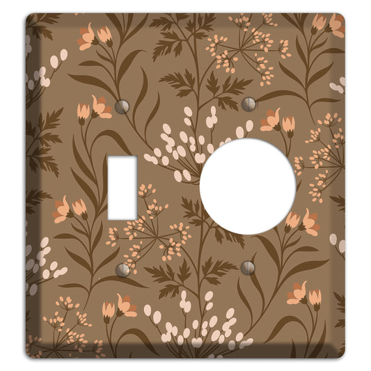 Fall Floral 2 Toggle / Receptacle Wallplate