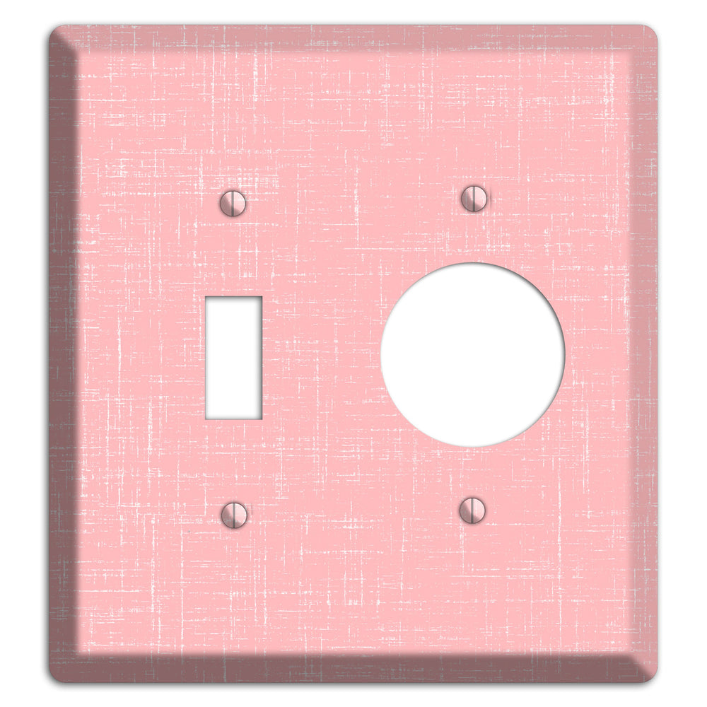 Amber Soft Coral Toggle / Receptacle Wallplate