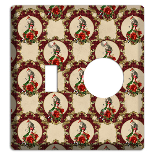 Holiday in Wonderland Alice Toggle / Receptacle Wallplate