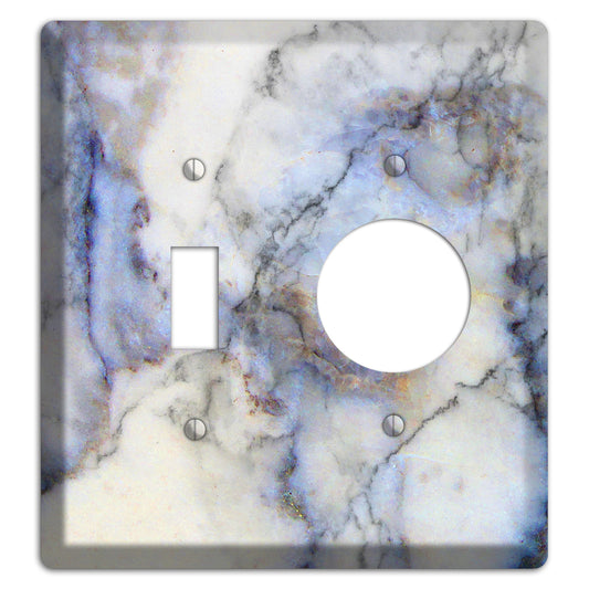 Spindle Marble Toggle / Receptacle Wallplate