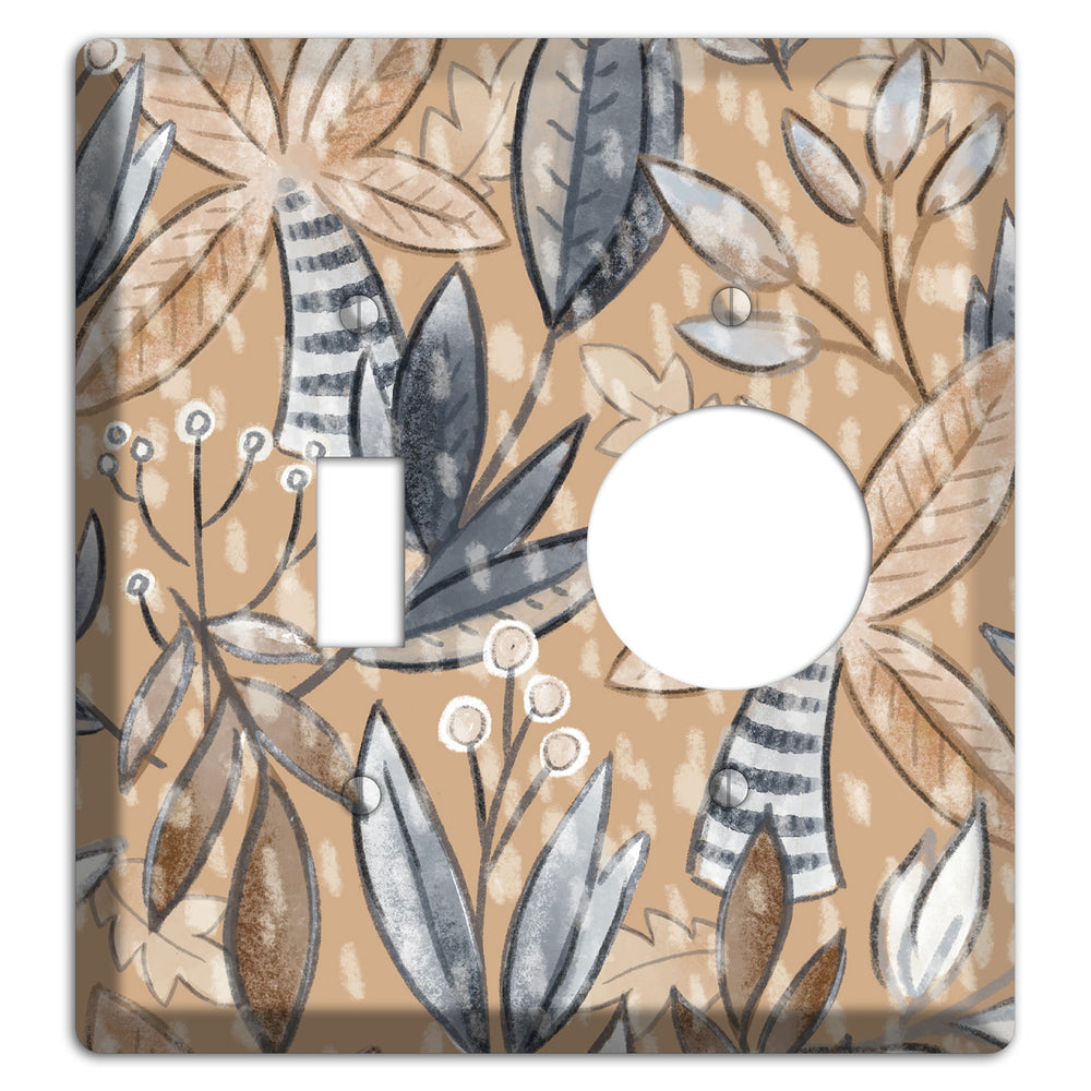 Autumn Leaves Toggle / Receptacle Wallplate