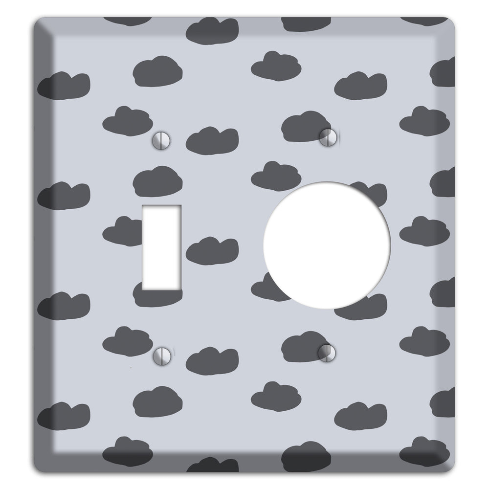 Abstract 14 Toggle / Receptacle Wallplate