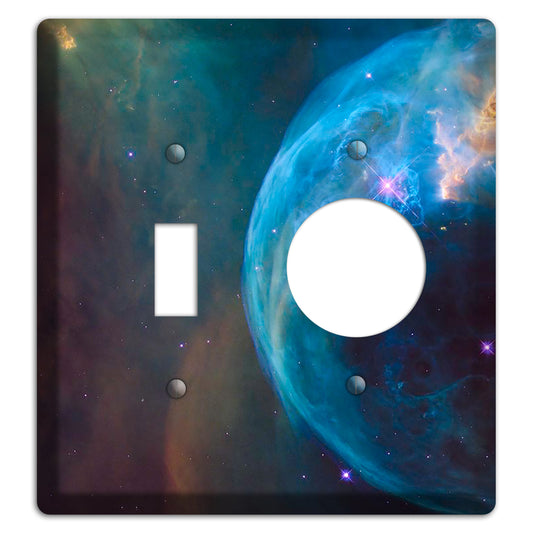 Bubble Nebula Toggle / Receptacle Wallplate