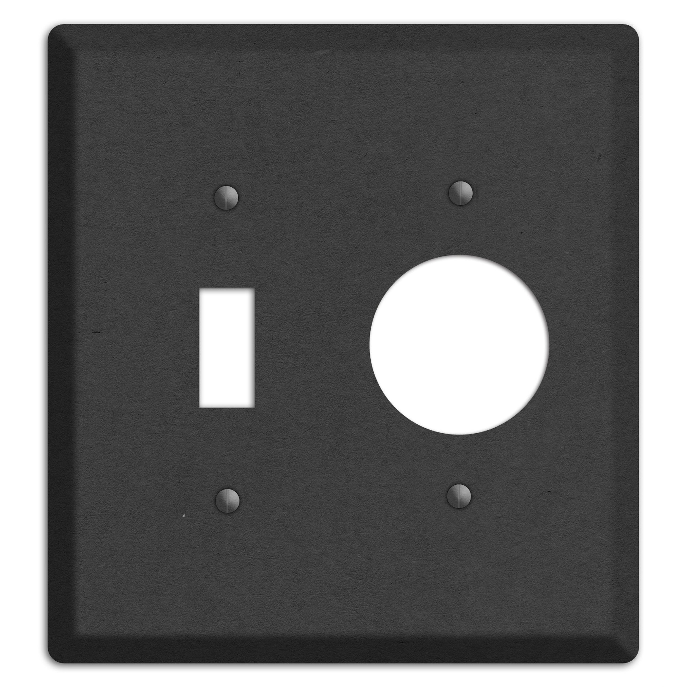 Charcoal Kraft Toggle / Receptacle Wallplate