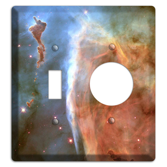 Carina Nebula Toggle / Receptacle Wallplate