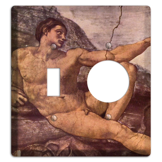 Michelangelo 2 Toggle / Receptacle Wallplate