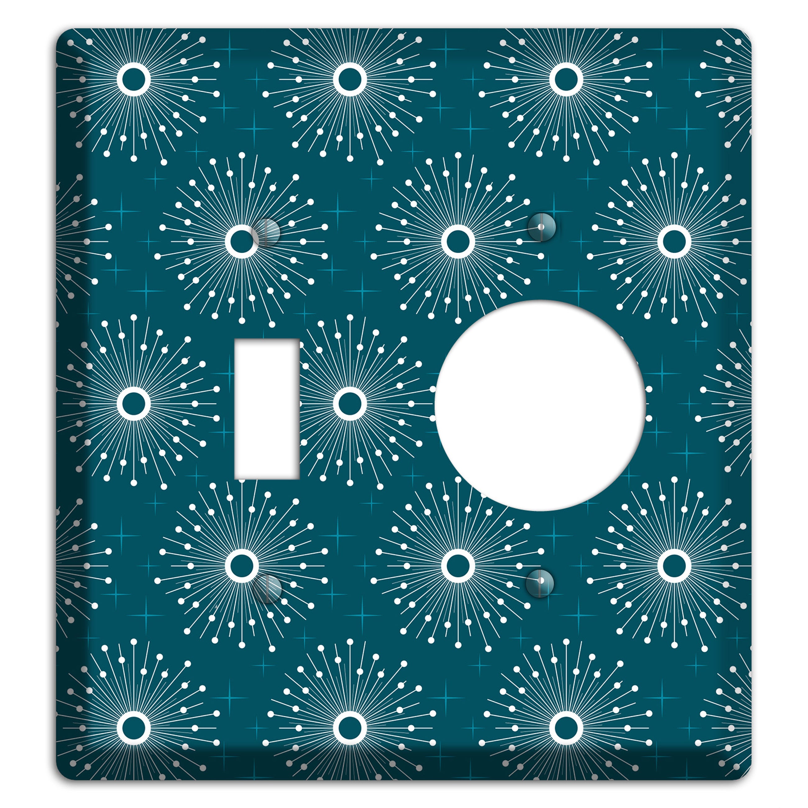 Star Burst Toggle / Receptacle Wallplate