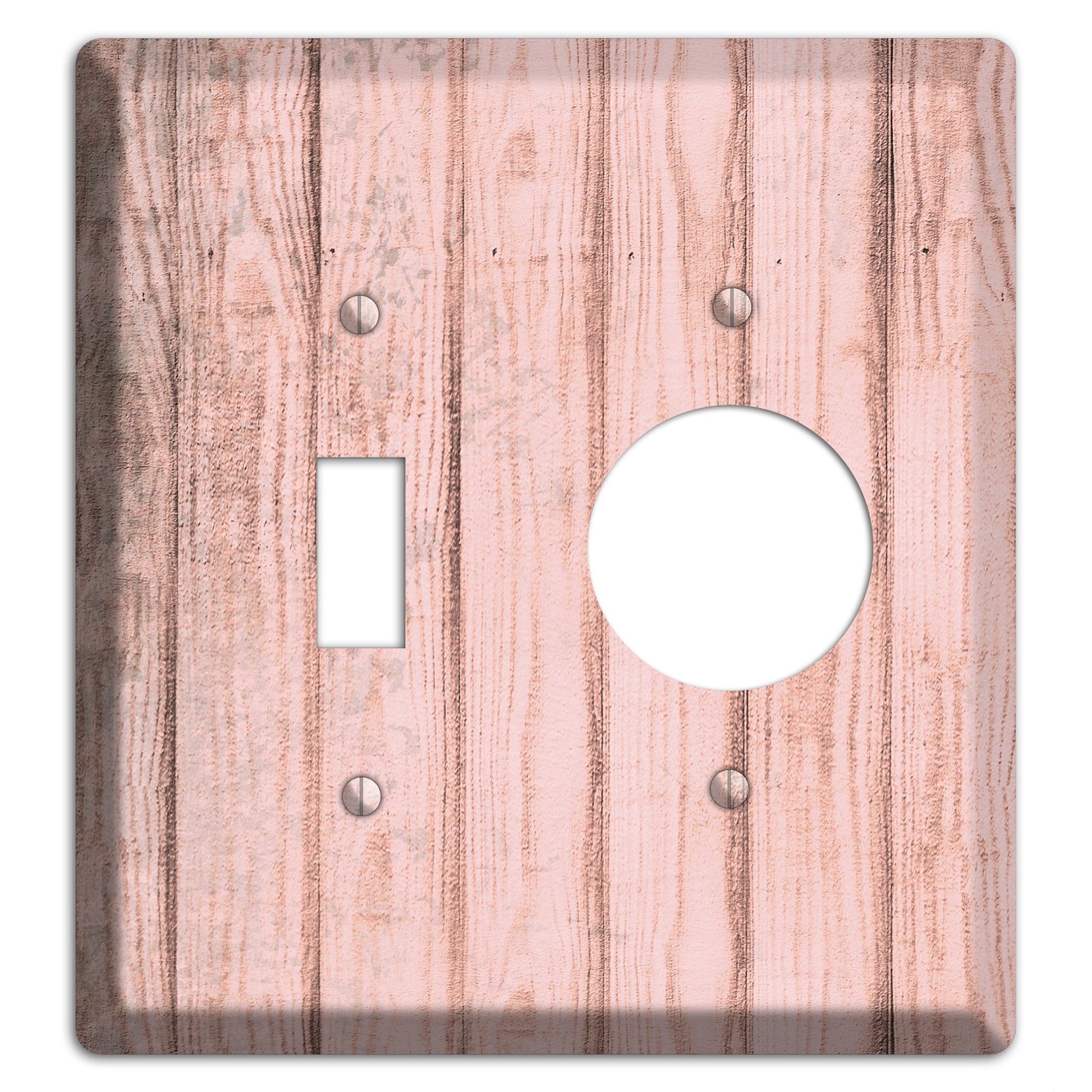 Beauty Bush Weathered Wood Toggle / Receptacle Wallplate