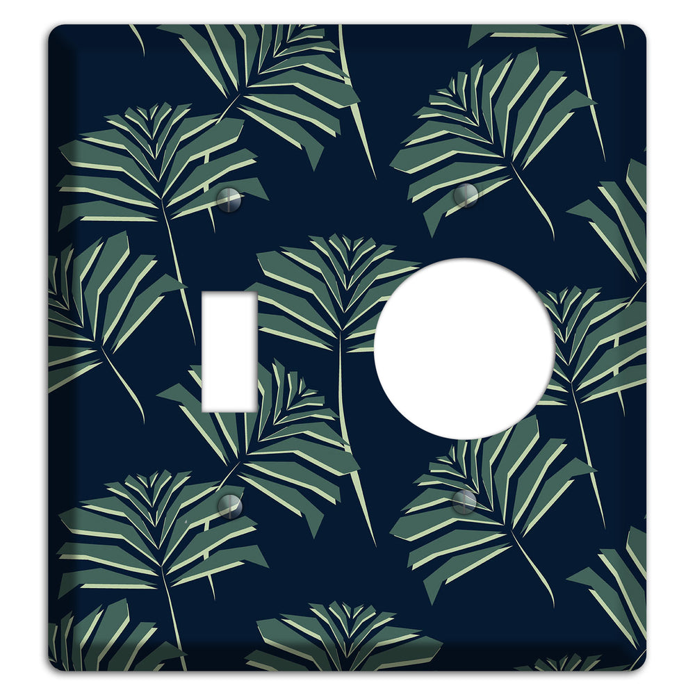 Leaves Style C Toggle / Receptacle Wallplate