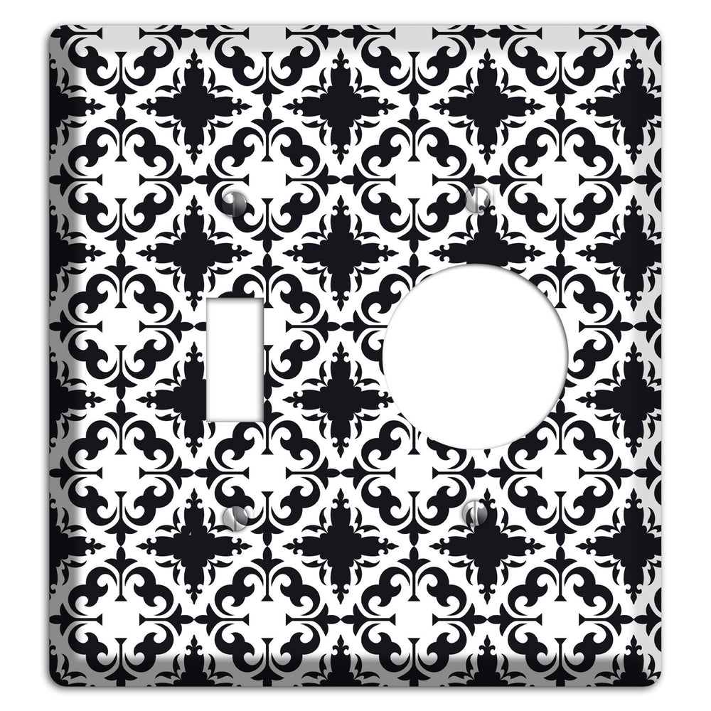 Moroccan 8 Toggle / Receptacle Wallplate