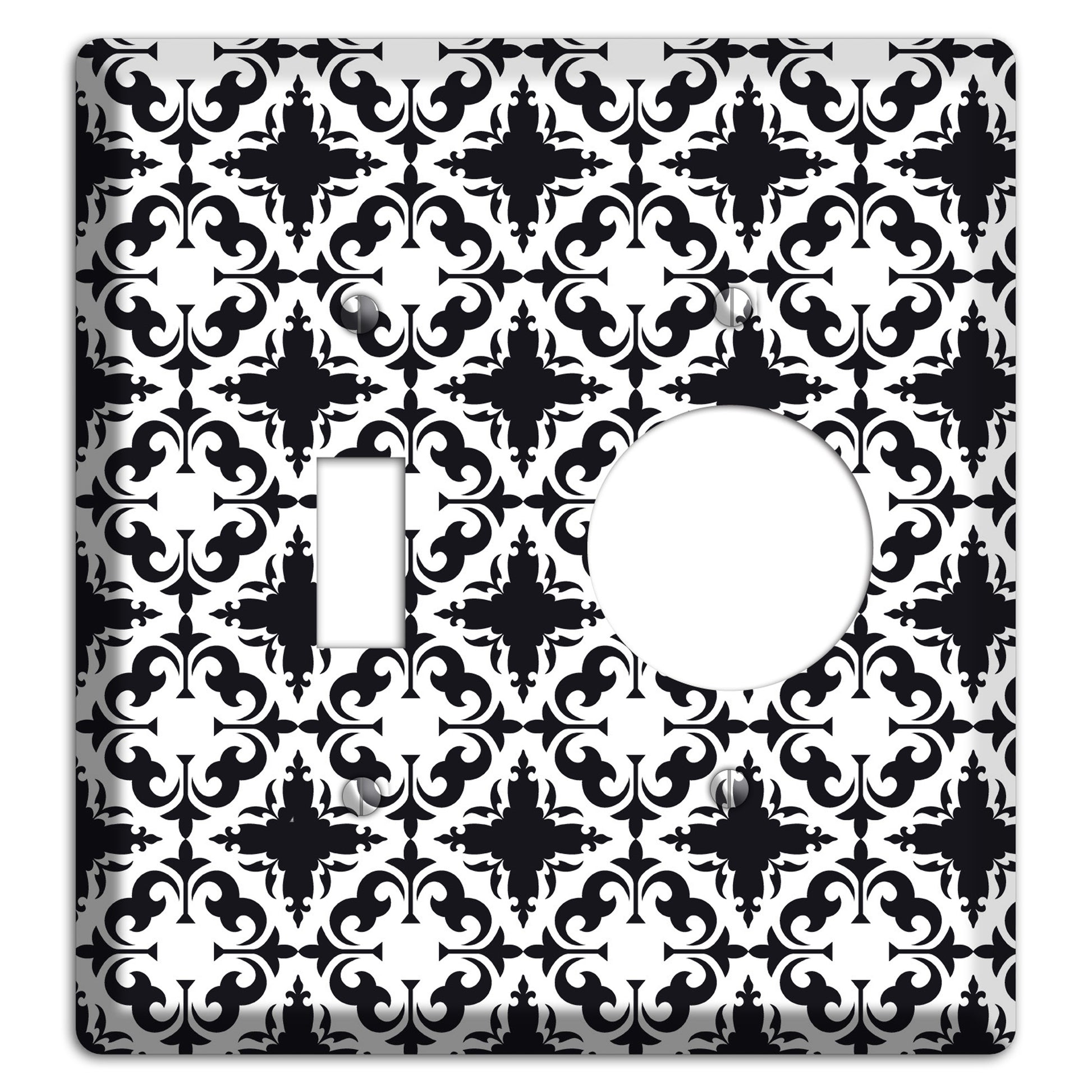 Moroccan 8 Toggle / Receptacle Wallplate