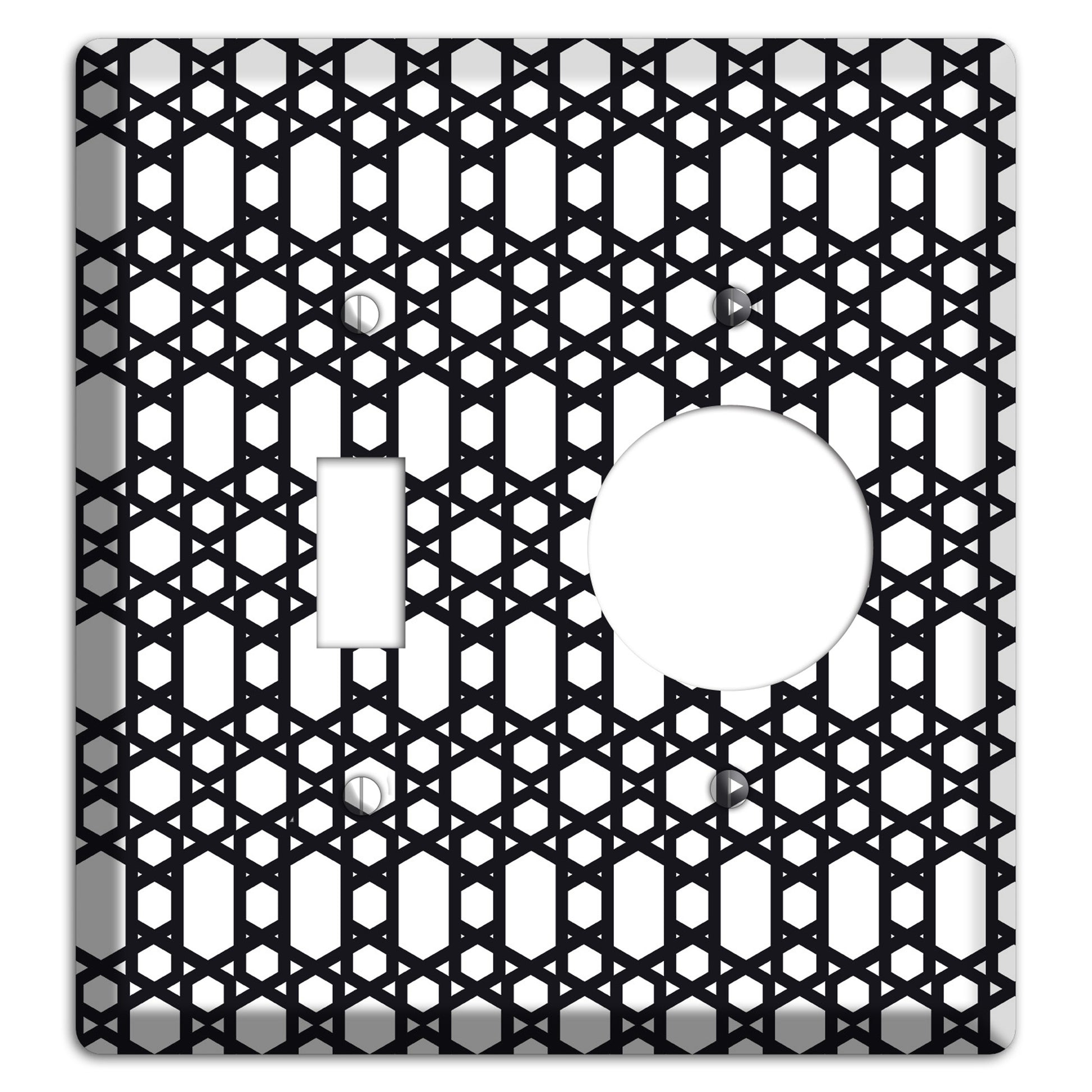 Moroccan 9 Toggle / Receptacle Wallplate