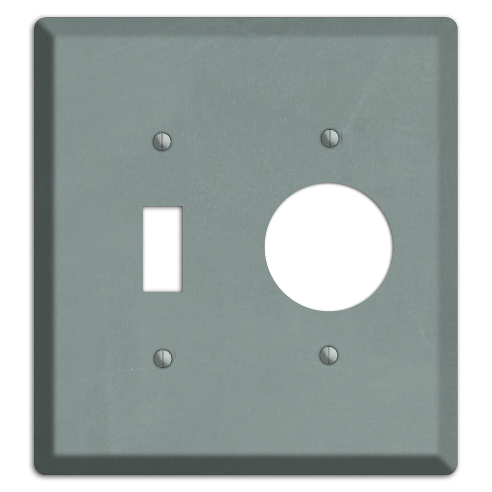 Chalk Faded Gree Toggle / Receptacle Wallplate