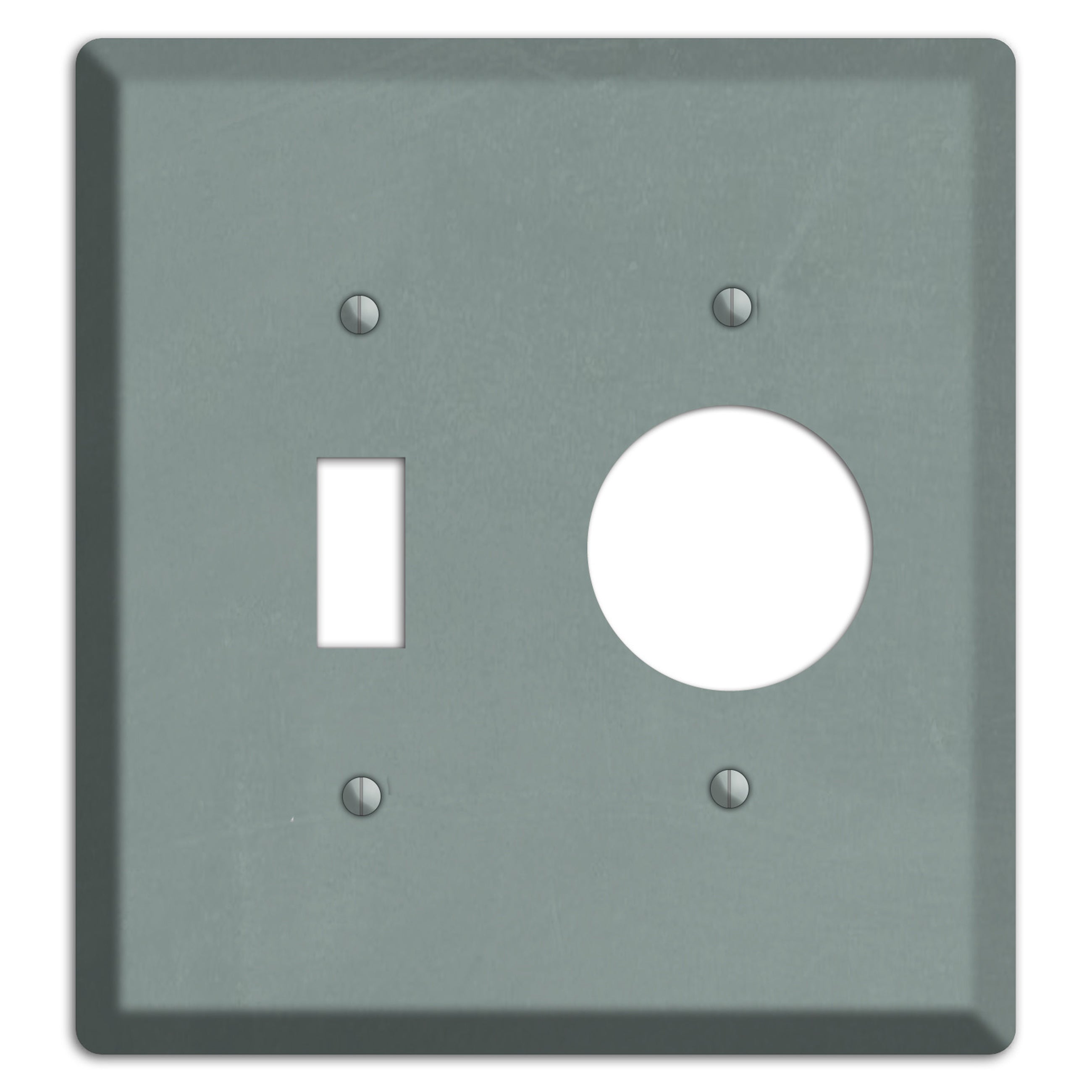 Chalk Faded Gree Toggle / Receptacle Wallplate