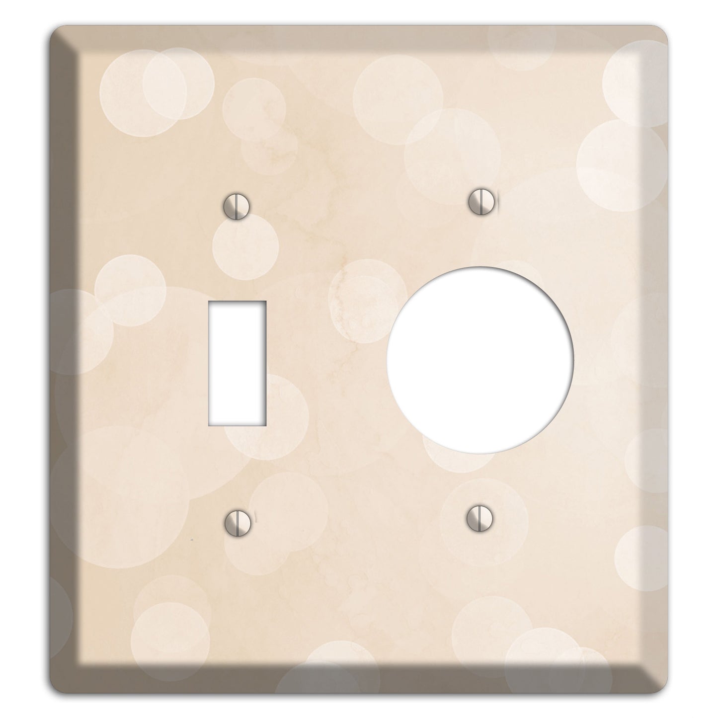 Parchment Neutral Texture Toggle / Receptacle Wallplate