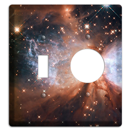 star-forming Toggle / Receptacle Wallplate