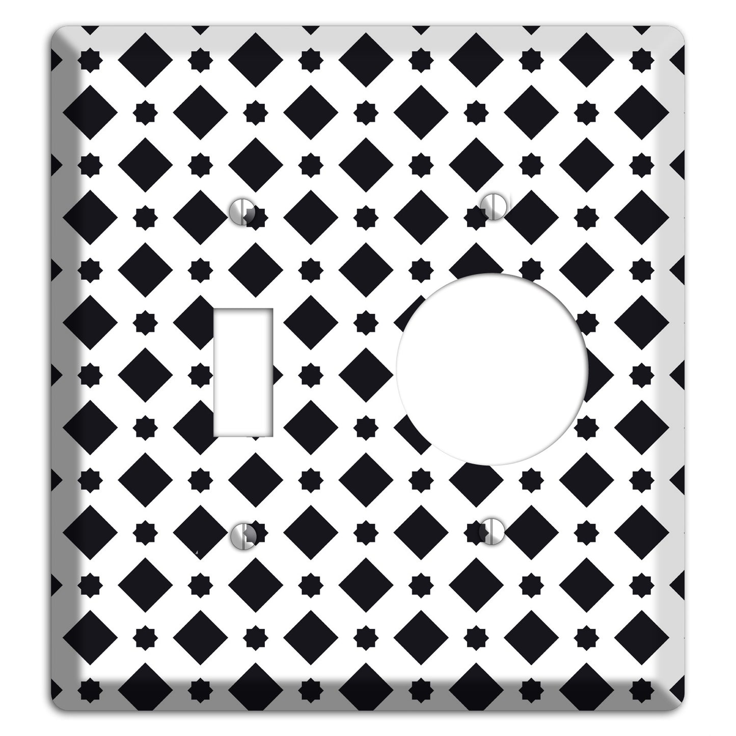 Moroccan 7 Toggle / Receptacle Wallplate