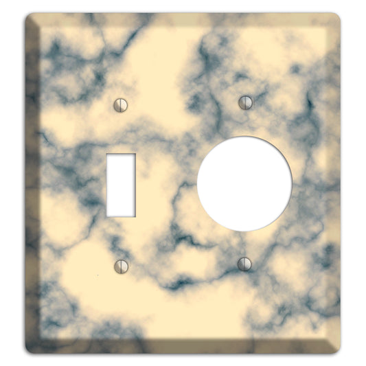 Mantle Marble Toggle / Receptacle Wallplate