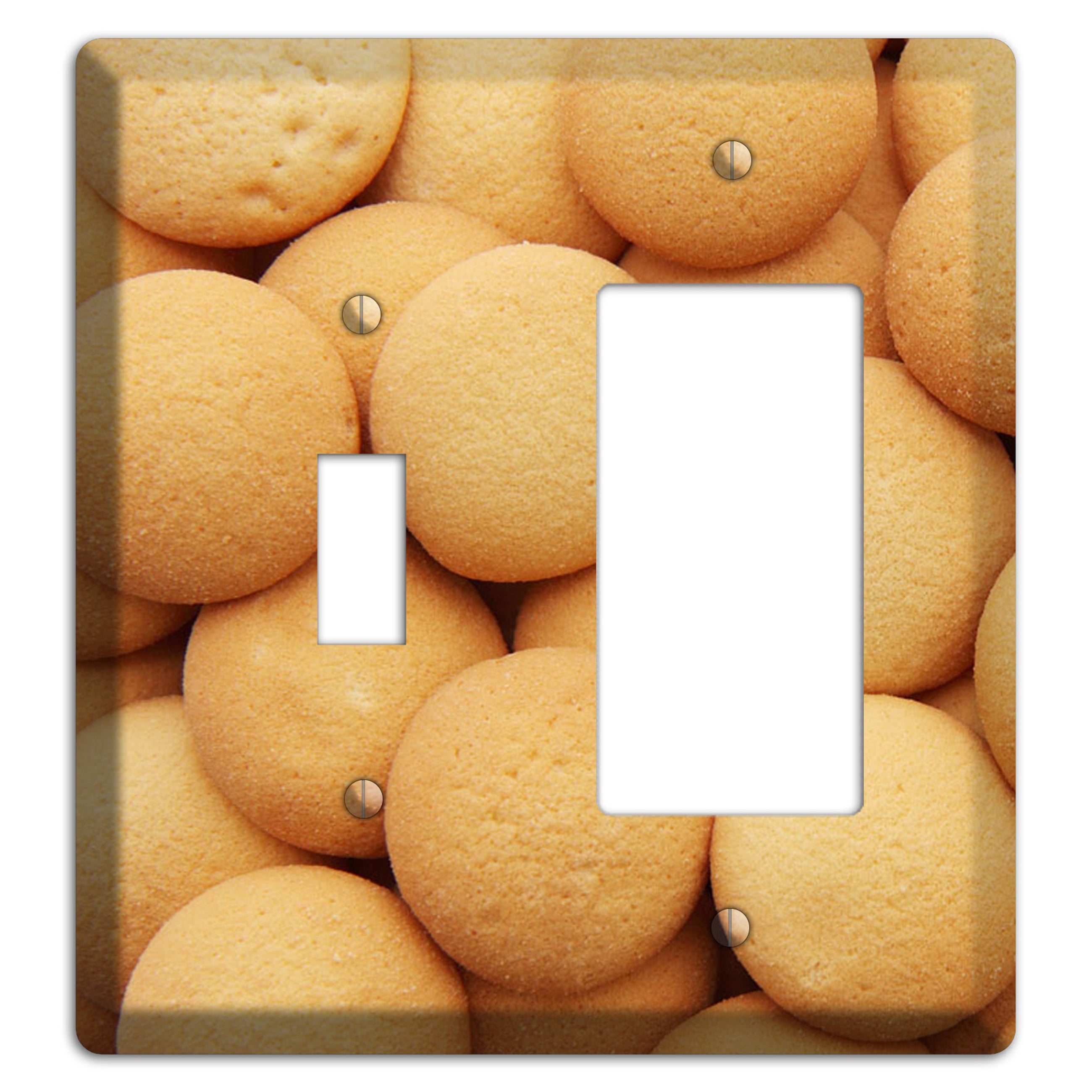 Wafers Toggle / Rocker Wallplate