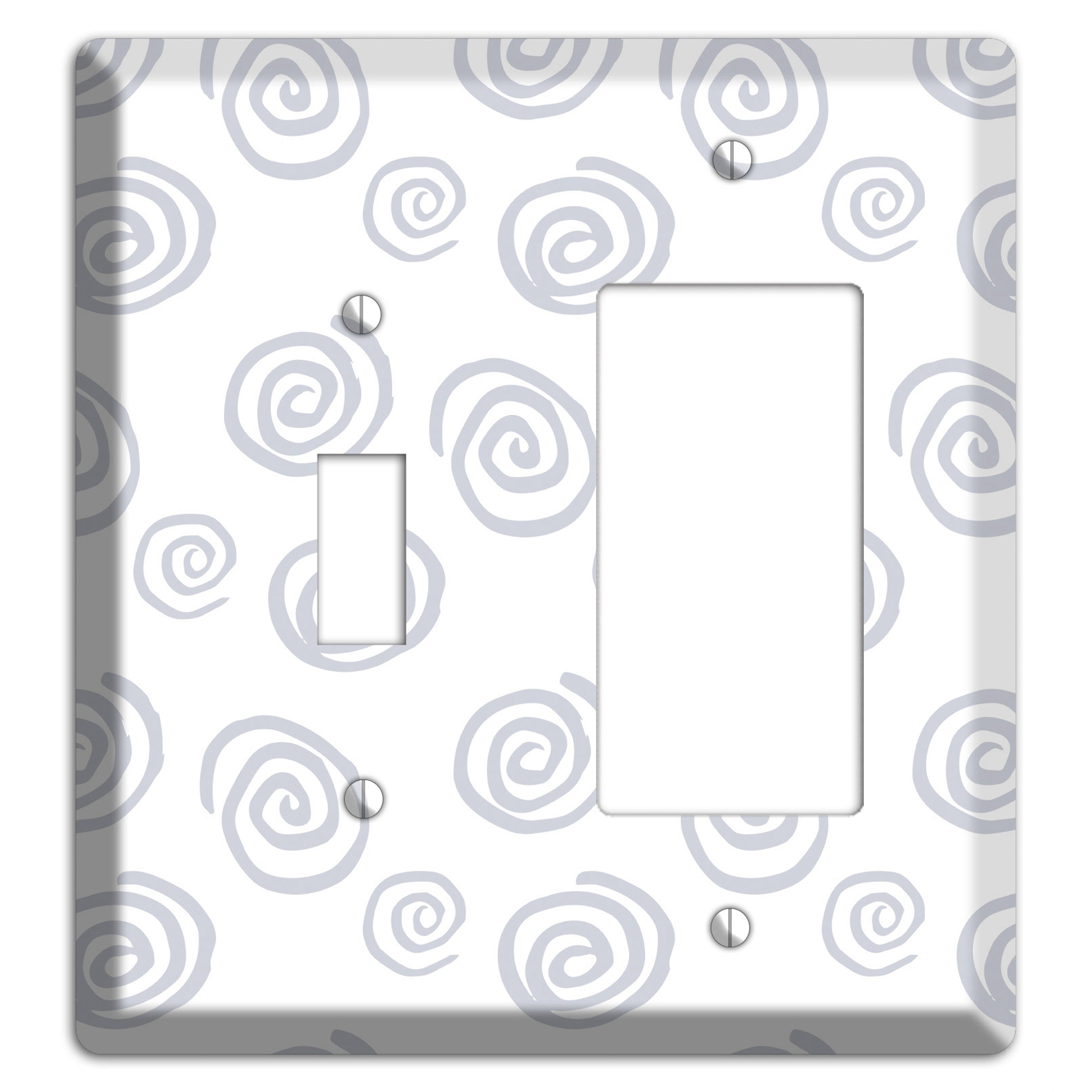 Abstract 11 Toggle / Rocker Wallplate