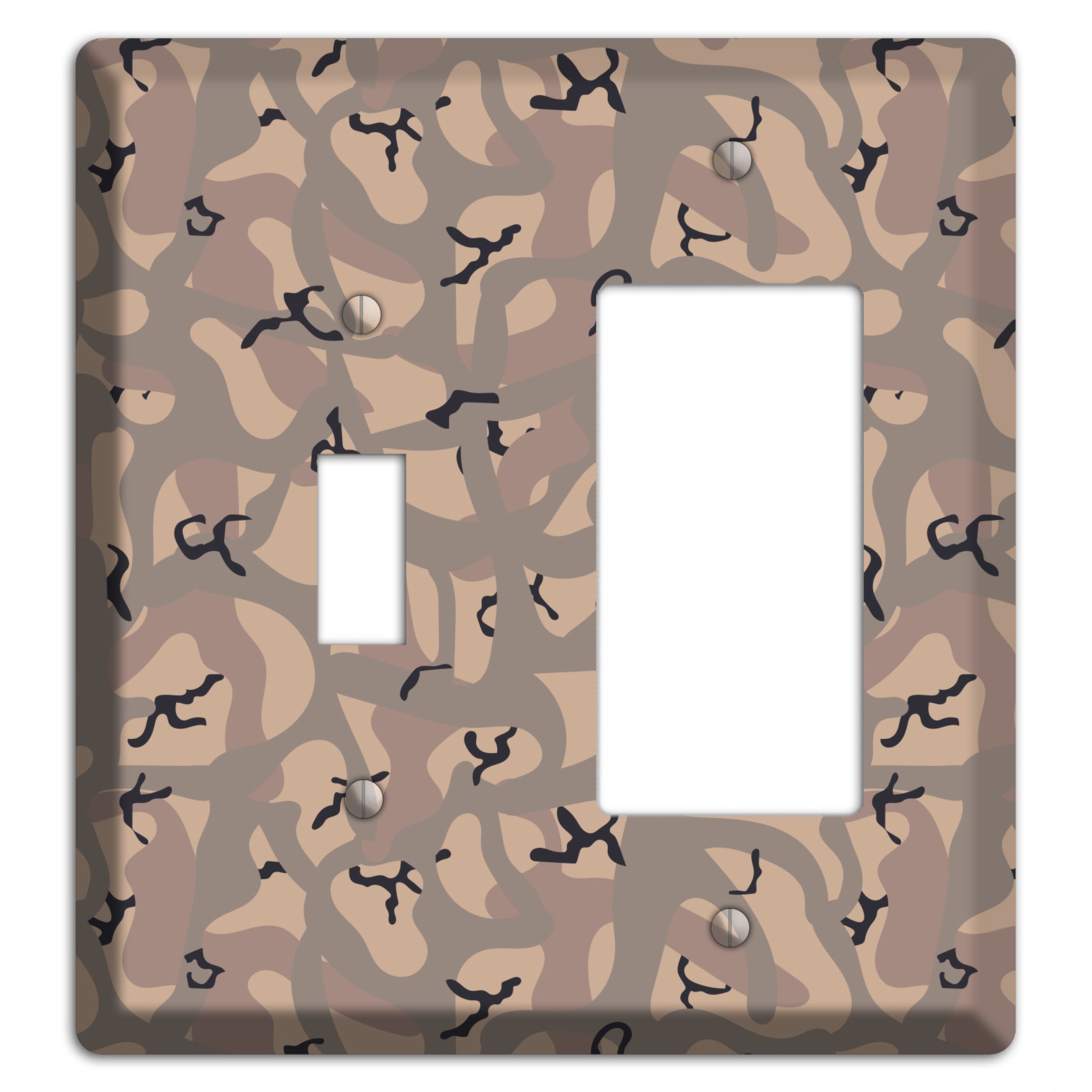 Urban Tracks Camo Toggle / Rocker Wallplate