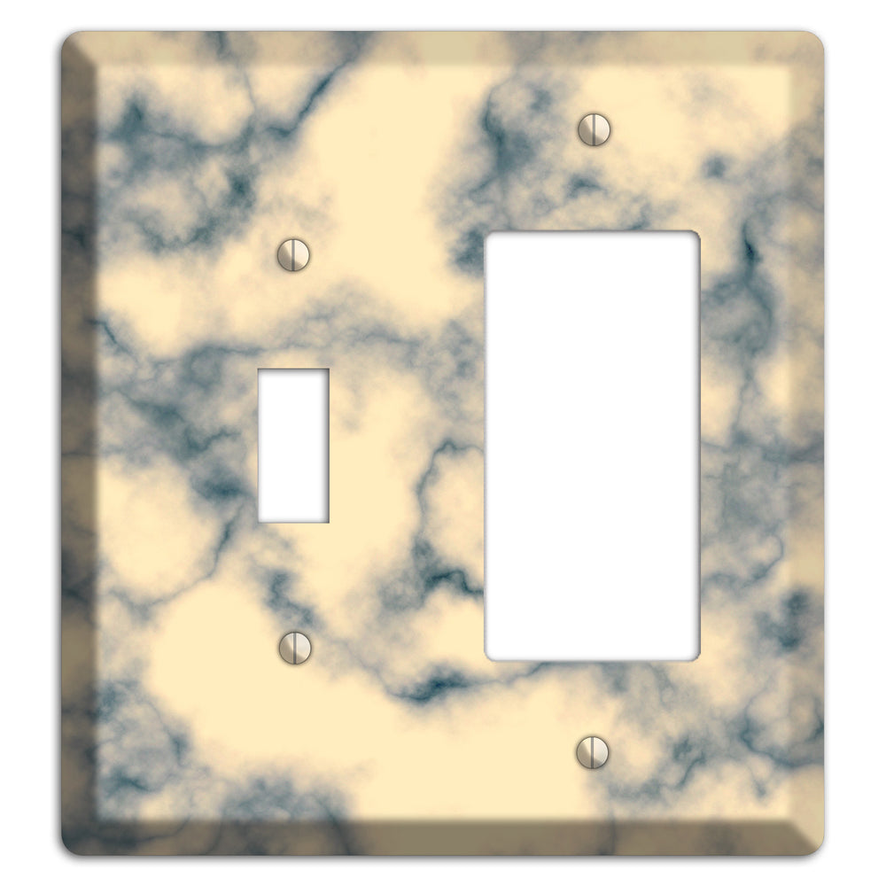 Mantle Marble Toggle / Rocker Wallplate