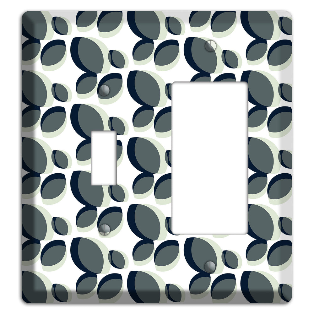 Leaves Style E Toggle / Rocker Wallplate