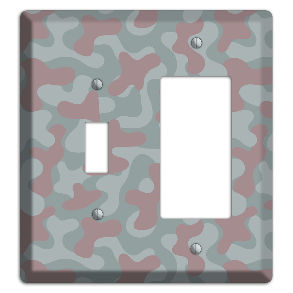 Afghanistan Blotch 1 Camo Toggle / Rocker Wallplate