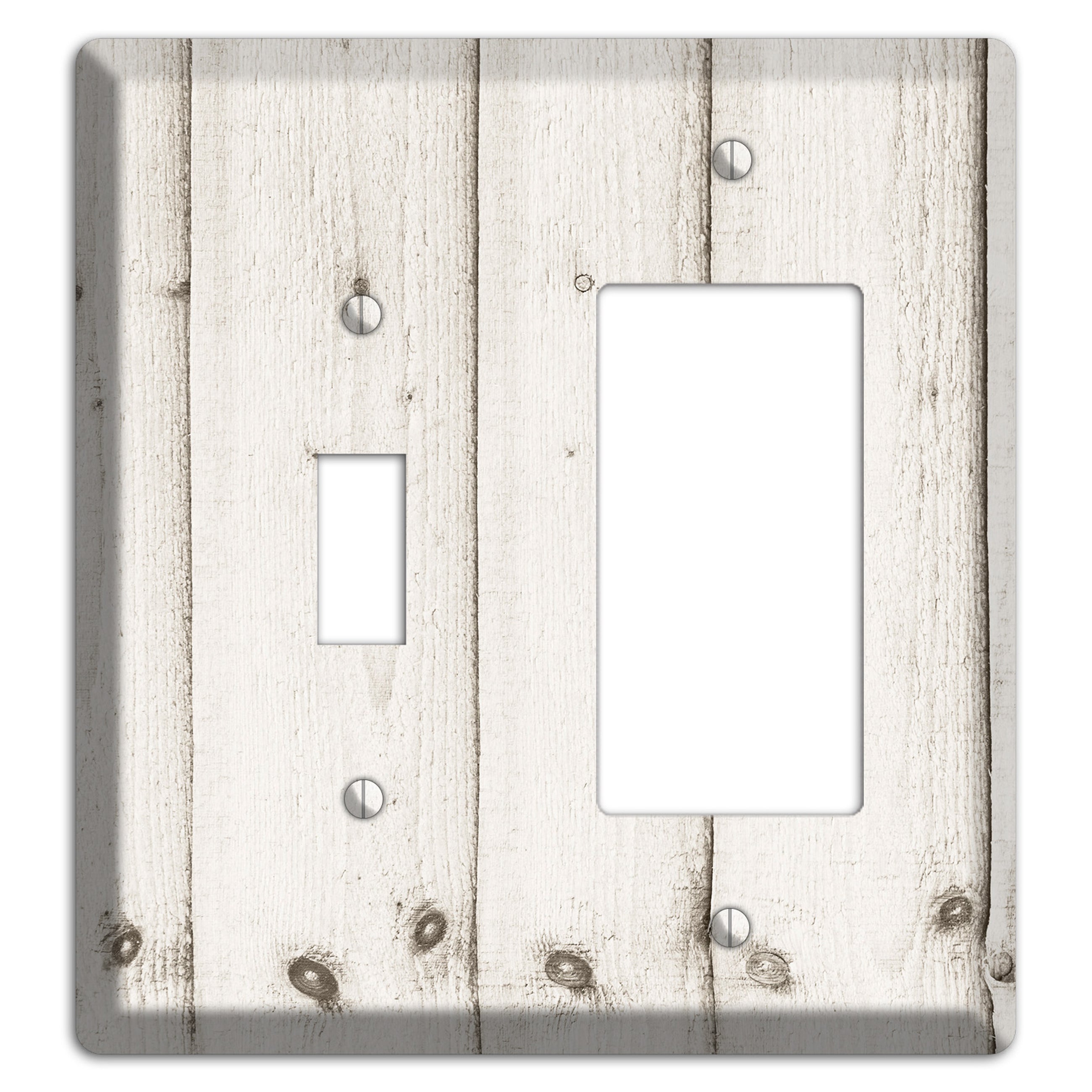 Swirl Antique Toggle / Rocker Wallplate