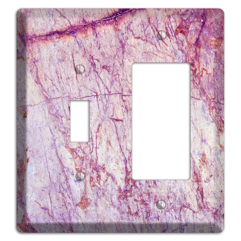 Maverick Marble Toggle / Rocker Wallplate