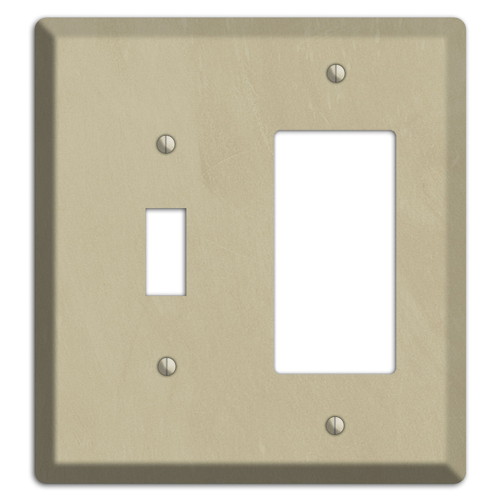 Chalk Beige Toggle / Rocker Wallplate